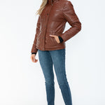 YMI Pocketed Zip Up Turtleneck Puffer Jacket - All Mine Now Clothing