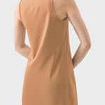 Millennia Round Neck Sleeveless Active Dress - All Mine Now Clothing