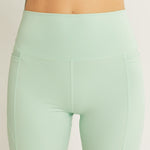 Love Tree High Waist Seam Detail Active Shorts - All Mine Now Clothing