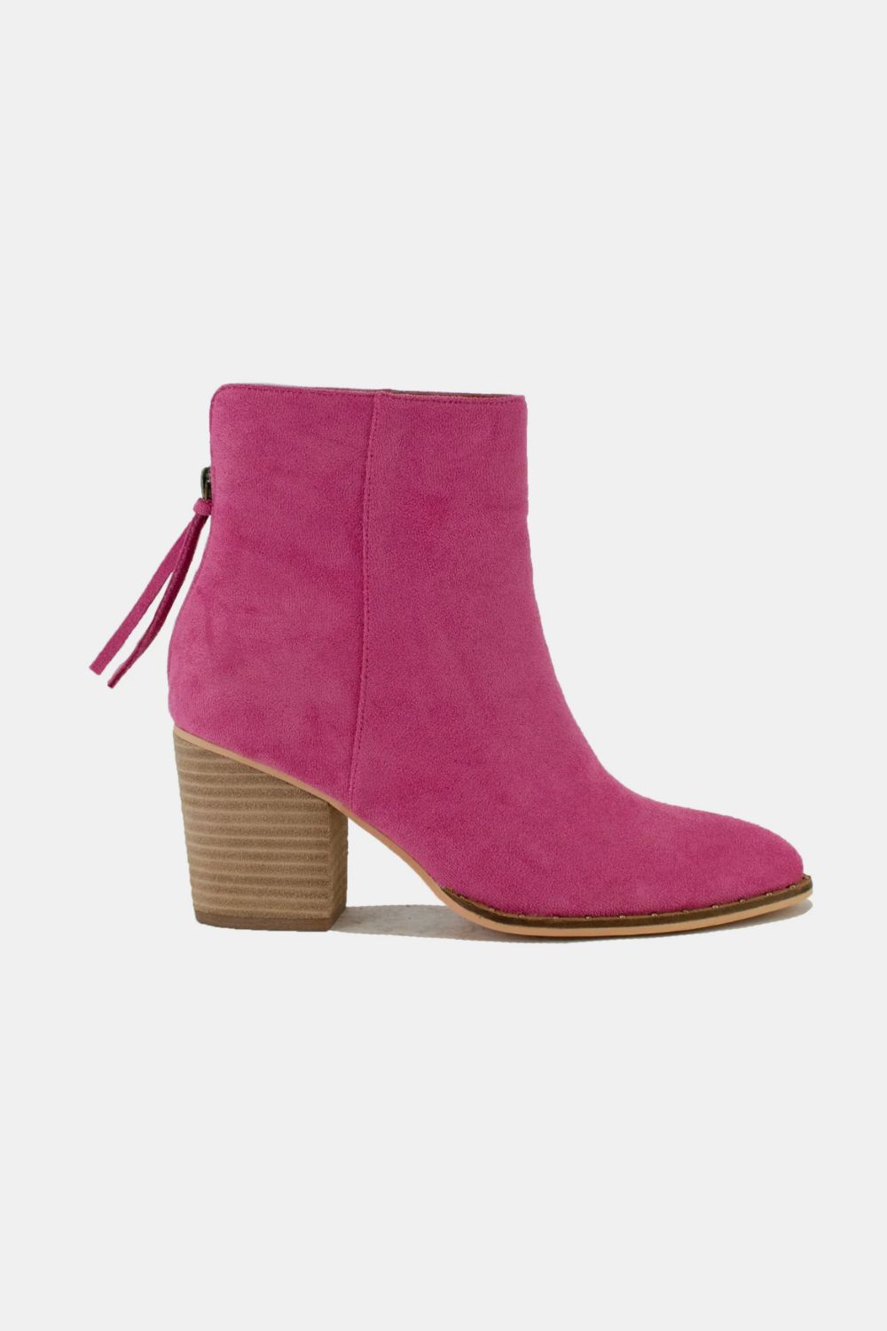 Beast Fashion Suede Point Toe Ankle Booties - All Mine Now Clothing