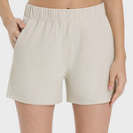 Millennia Elastic Waist Active Shorts - All Mine Now Clothing