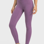 Millennia V-Waist Yoga Leggings with Pockets - All Mine Now Clothing