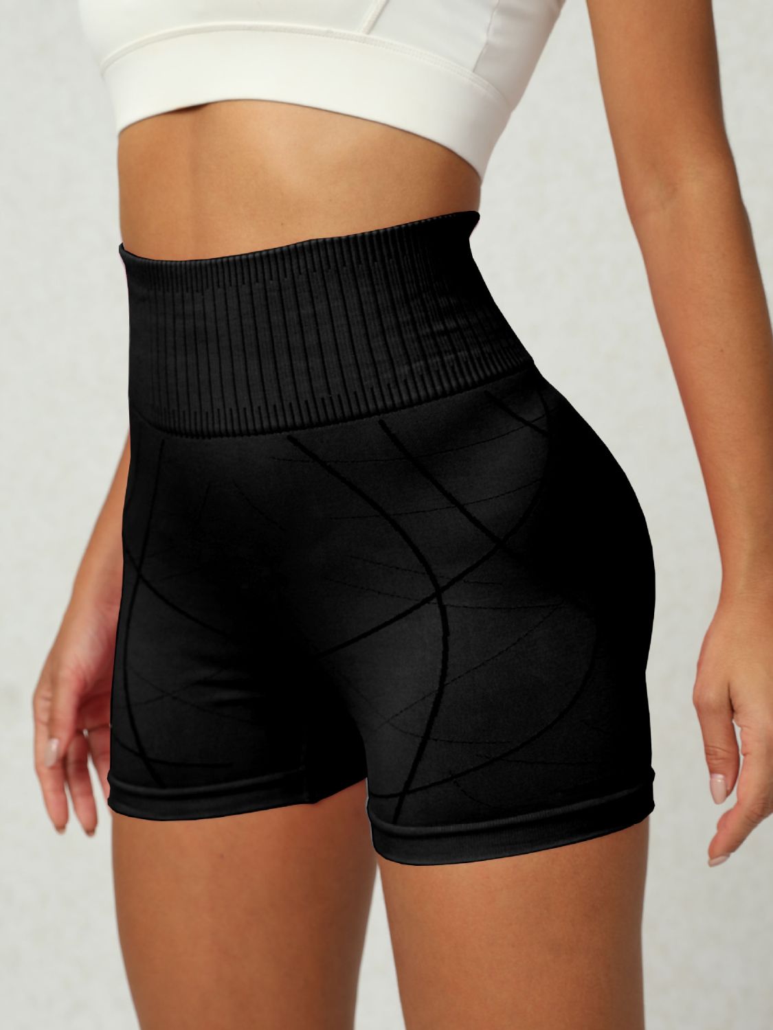 High Waist Active Shorts - All Mine Now Clothing