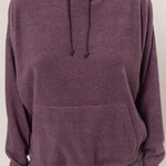 HYFVE Brushed Long Sleeve Hoodie with Kangaroo Pocket - All Mine Now Clothing