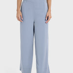 Millennia Slit Wide Leg Active Pants - All Mine Now Clothing