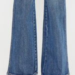 Kancan Cat's Whiskers High Waist Flare Jeans Trendsi