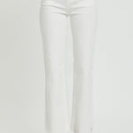 RISEN Full Size High Rise Tummy Control Straight Jeans Trendsi