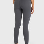 Millennia High Waist Ankle-Length Yoga Leggings - All Mine Now Clothing