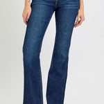 RISEN Full Size High Rise Flare Jeans with Pockets - All Mine Now Clothing