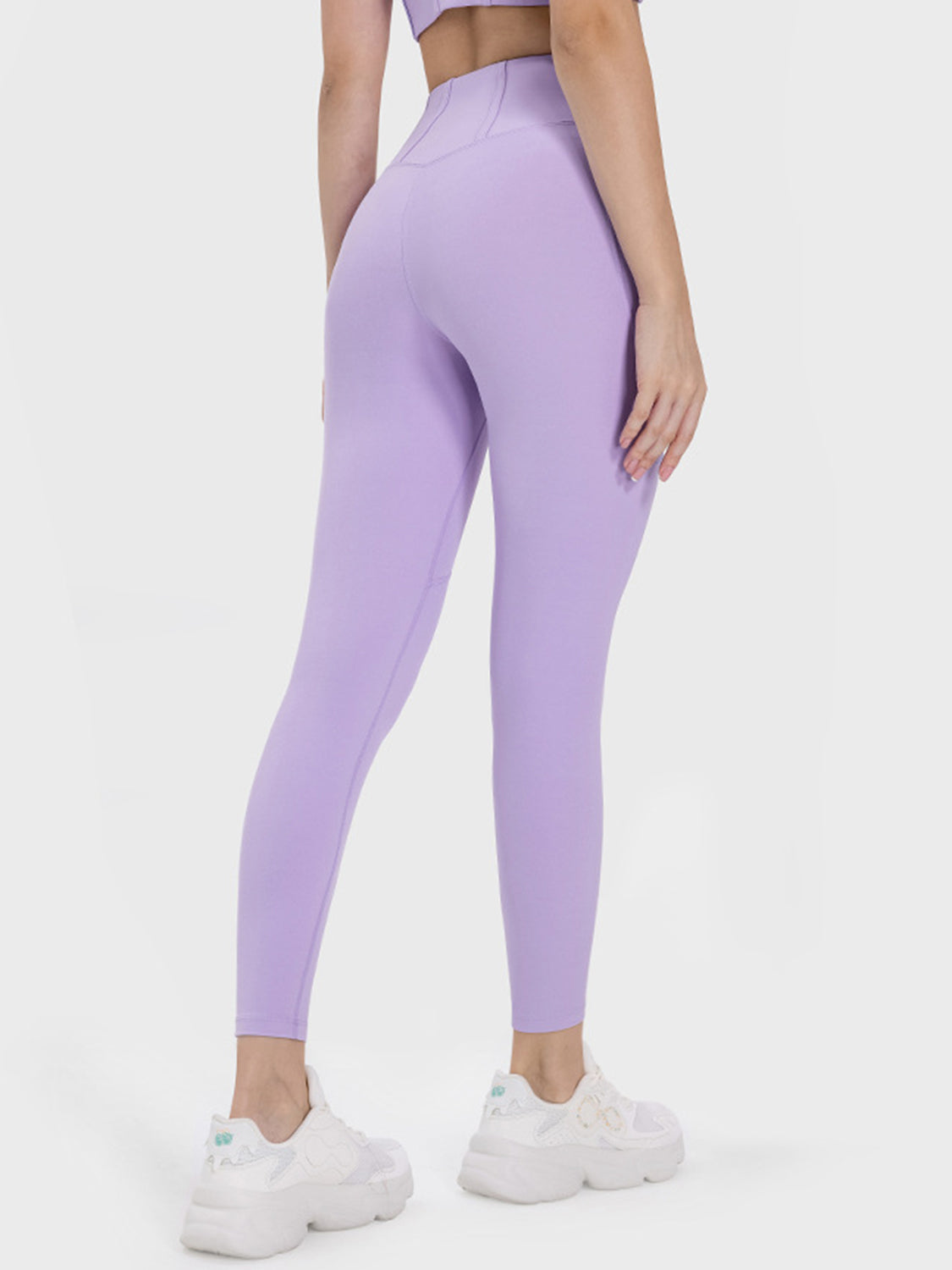 Millennia Pocketed High Waist Active Leggings - All Mine Now Clothing