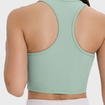 Millennia Scoop Neck Wide Strap Active Tank - All Mine Now Clothing