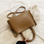 Suede Adjustable Strap Double-Use Handbag - All Mine Now Clothing