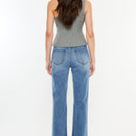 Kancan Ultra High Rise Cat's Whiskers Jeans Trendsi