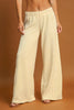 Umgee Elastic Waist Wide Leg Pants - All Mine Now Clothing