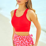 Two-Tone Tied Two-Piece Swimsuit - All Mine Now Clothing