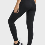 Millennia V-Waist Yoga Leggings with Pockets - All Mine Now Clothing