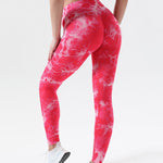 Tie-Dye High Waist Active Leggings - All Mine Now Clothing