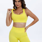 Scoop Neck Wide Strap Top and Shorts Active Set - All Mine Now Clothing