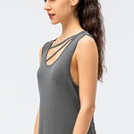 Cutout Reversible Active Tank - All Mine Now Clothing