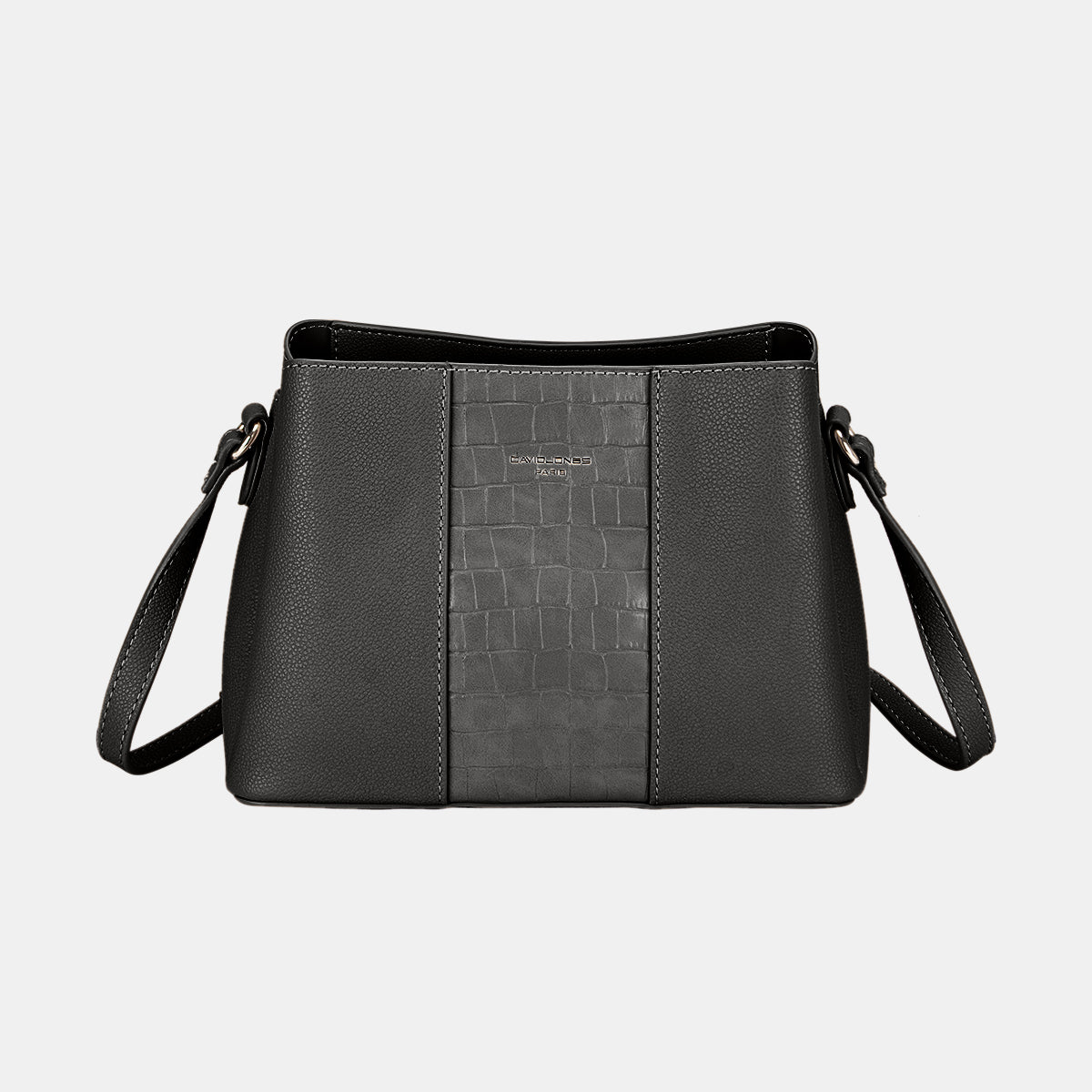 David Jones PU Leather Crossbody Bag - All Mine Now Clothing