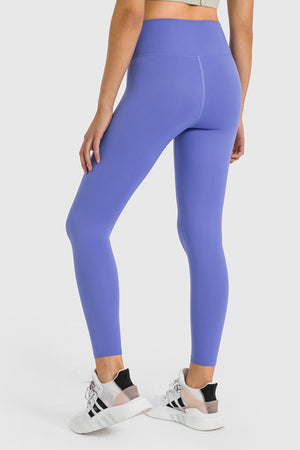 Millennia High Waist Ankle-Length Yoga Leggings - All Mine Now Clothing