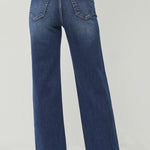 RISEN Full Size High Rise Distressed Wide Leg Jeans - All Mine Now Clothing