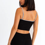 Le Lis Ribbed Crop Cami and High Waist Brushed Leggings Set - All Mine Now Clothing