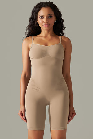 Spaghetti Strap Active Romper - All Mine Now Clothing