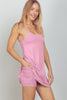 VERY J Sleeveless Active Tennis Dress with Unitard Liner - All Mine Now Clothing