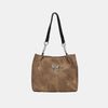 Bow Polyester Medium Tote Bag - All Mine Now Clothing