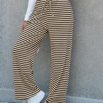 Lovelet Striped Wide Leg Pants - All Mine Now Clothing