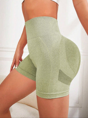 High Waist Active Shorts - All Mine Now Clothing