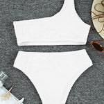 Single Shoulder Bikini Set - All Mine Now Clothing