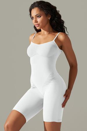 Spaghetti Strap Active Romper - All Mine Now Clothing