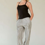 Davi & Dani Rhinestone Elastic Waist Joggers - All Mine Now Clothing