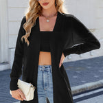 Open Front Long Sleeve Cardigan - All Mine Now Clothing