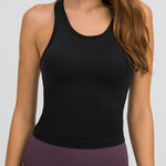 Millennia Round Neck Racerback Active Tank - All Mine Now Clothing