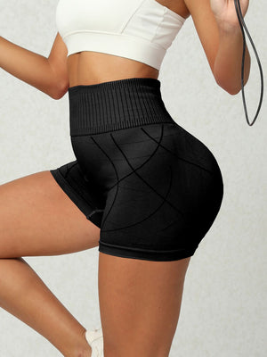 High Waist Active Shorts - All Mine Now Clothing