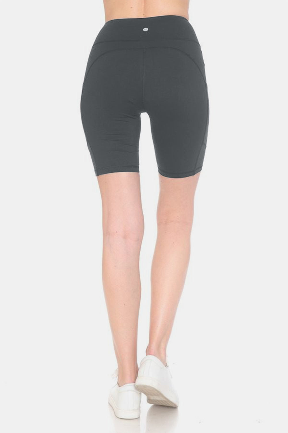 Leggings Depot Full Size High Waist Active Shorts - All Mine Now Clothing