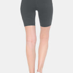 Leggings Depot Full Size High Waist Active Shorts - All Mine Now Clothing