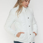 YMI Pocketed Zip Up Turtleneck Puffer Jacket - All Mine Now Clothing