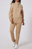 Half Snap Turtleneck Top and Pants Active Set - All Mine Now Clothing