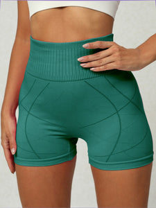 High Waist Active Shorts - All Mine Now Clothing