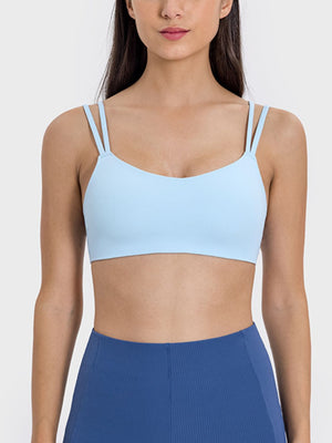 Millennia Scoop Neck Double Strap Active Cami - All Mine Now Clothing