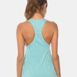 Full Size Scoop Neck Wide Strap Active Tank - All Mine Now Clothing