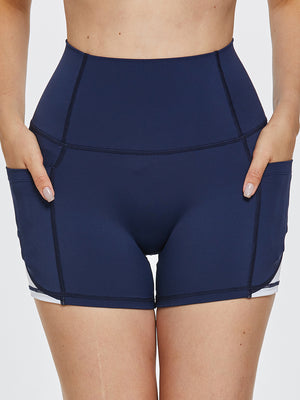 High Waist Active Shorts - All Mine Now Clothing