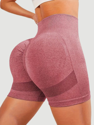 High Waist Active Shorts - All Mine Now Clothing