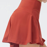 High Waist Wide Waistband Active Skirt - All Mine Now Clothing