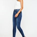 Kancan Full Size High Rise Ankle Skinny Jeans Trendsi