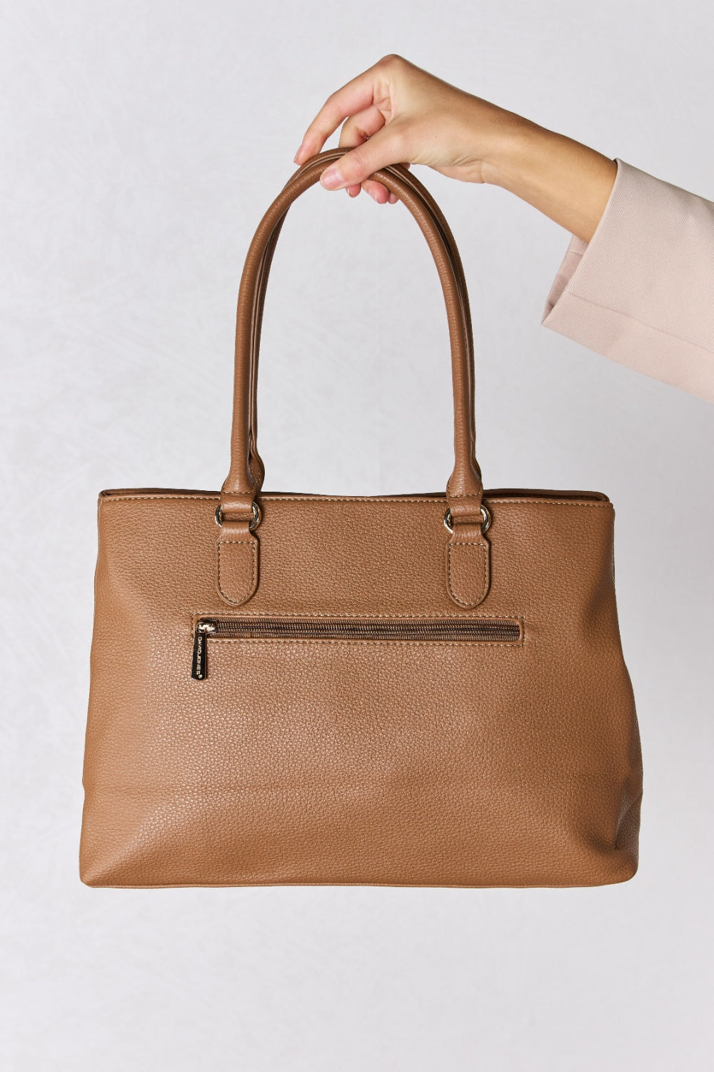 David Jones Structured Leather Handbag - All Mine Now Clothing